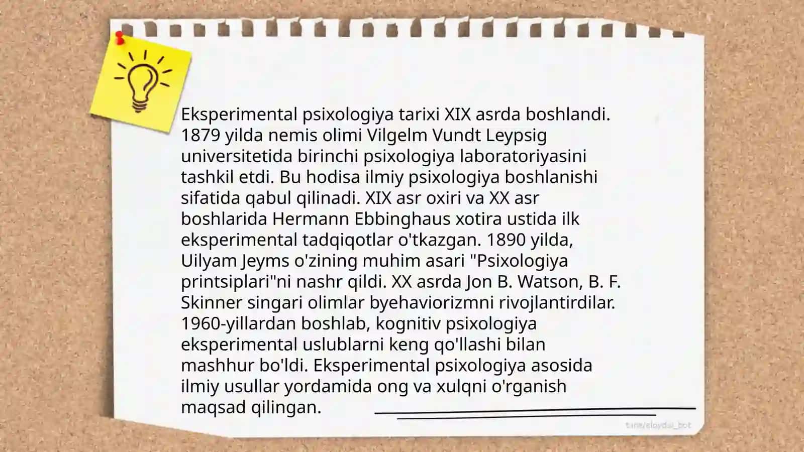 Psixologiyada eksperimental paradigma 3