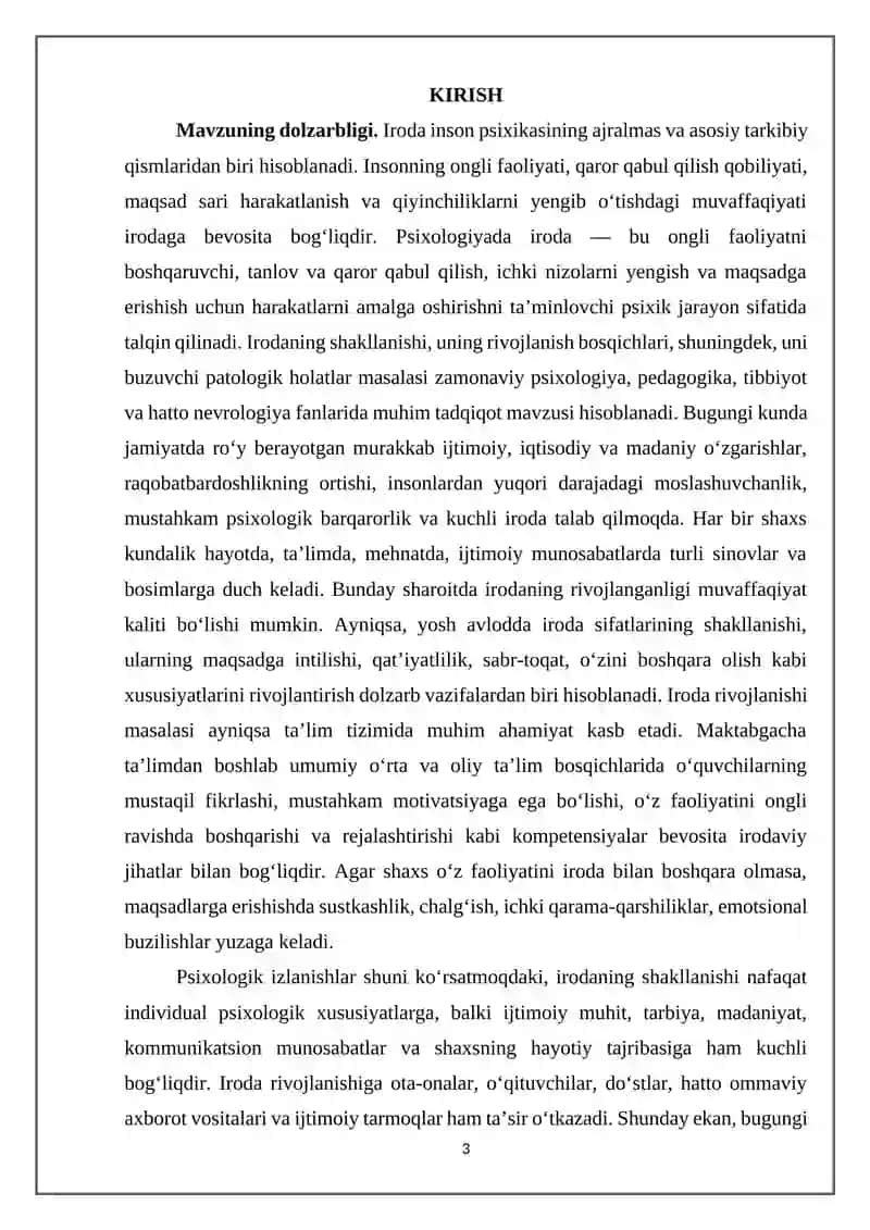 IRODA RIVOJLANISHI VA PATOLOGIYASI 3