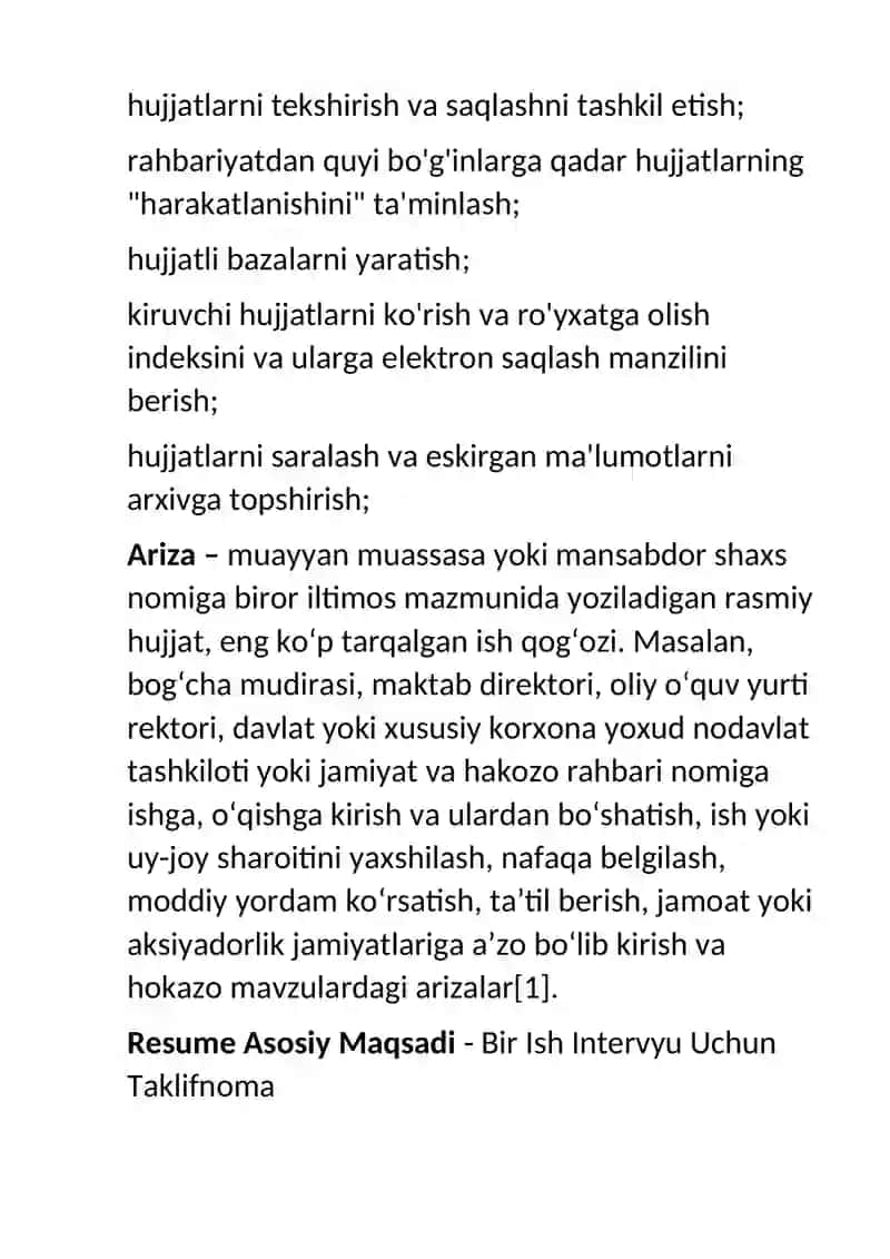Kasbga oid hujjatlar 3