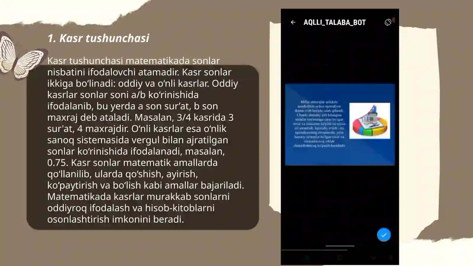 Kasr tushunchasi 4-sinf 3
