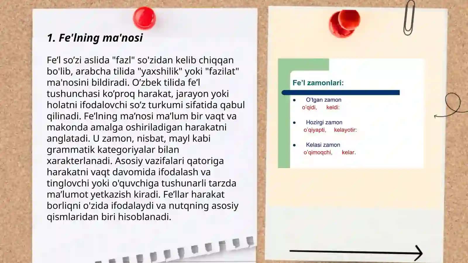 Fe'l so'z turkumi 3