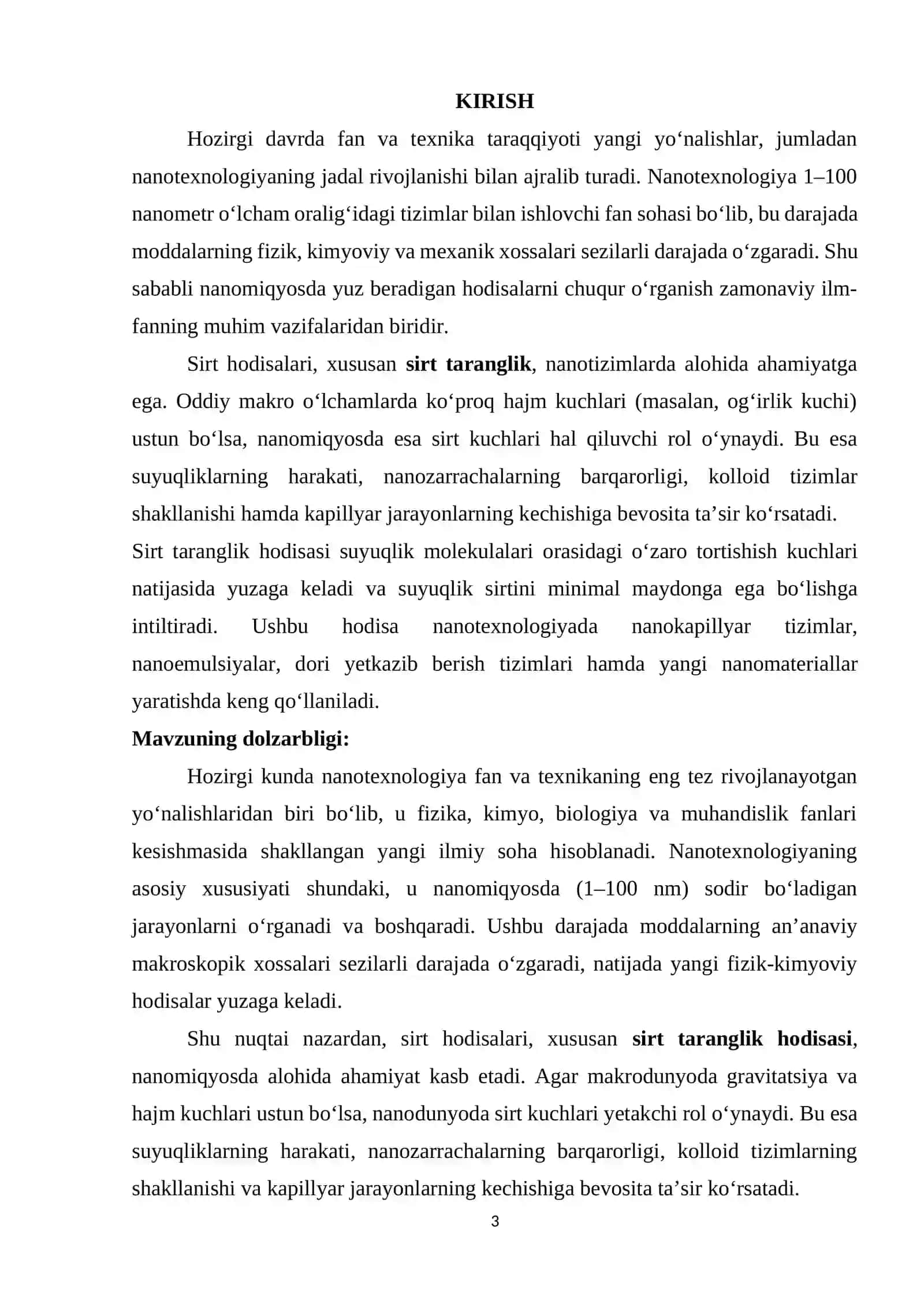 NANOTEXNOLOGIYADA SIRT TARANGLIK HODISALARINING QO‘LLANILISHI 3