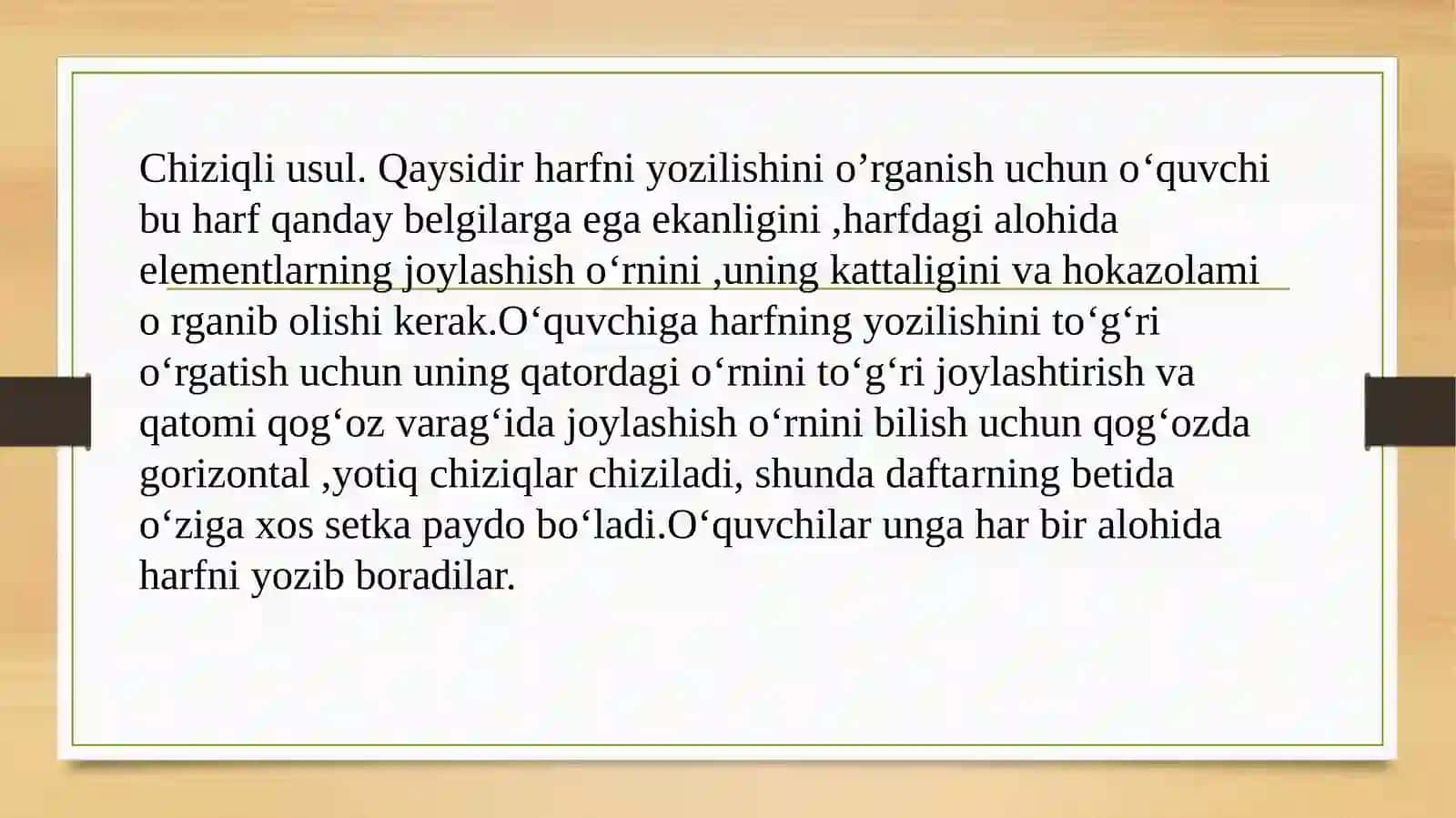 Husnixatga oʻrgatishning metod va usullari 3
