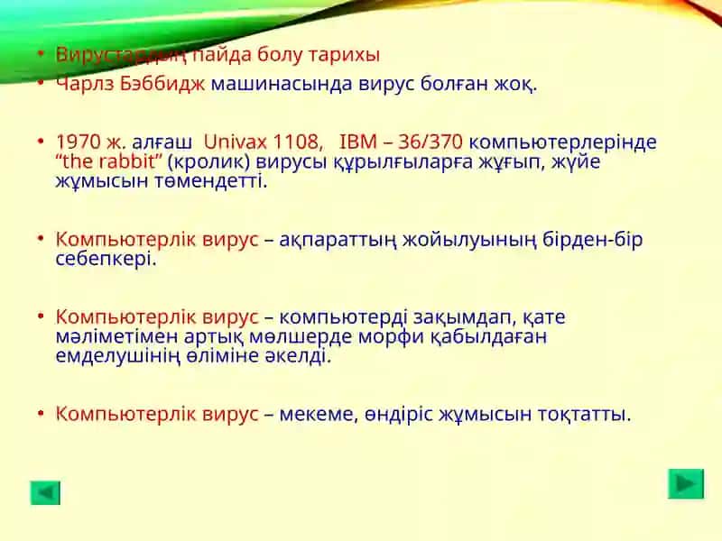 Компьютерлік вирус 3