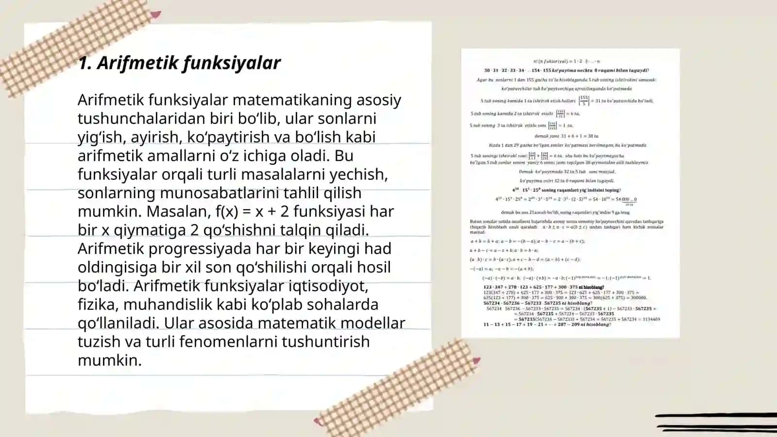 Algebraik sonlar nazariyasi 3