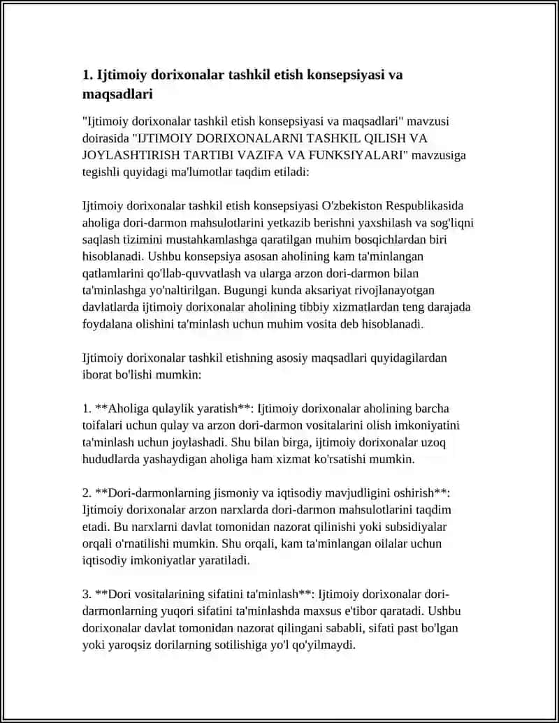 IJTIMOIY DORIXONALARNI TASHKIL QILISH VA JOYLASHTIRISH TARTIBI VAZIFA VA FUNKSIYALARI 3