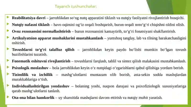 Rinolaliyadaoperatsiyadan keyingi logopedik ishlar 3