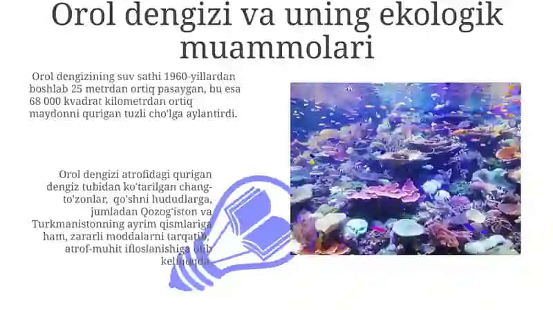 Orol dengizi va uning ekologik muammolari 3