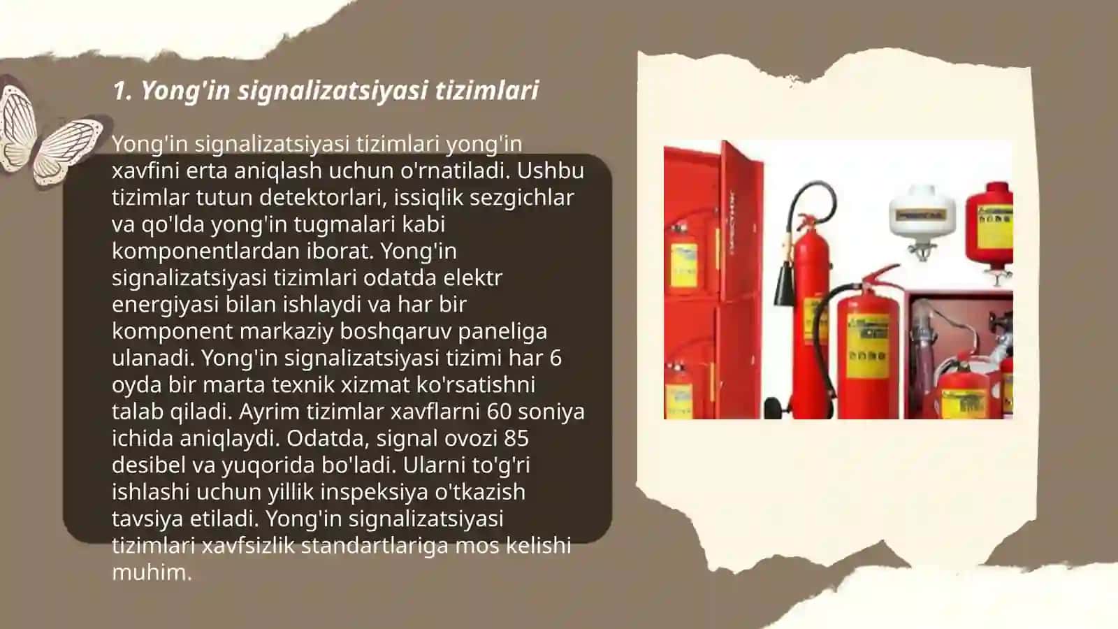 Yong'in signalizatsiyasi tizimlari 3