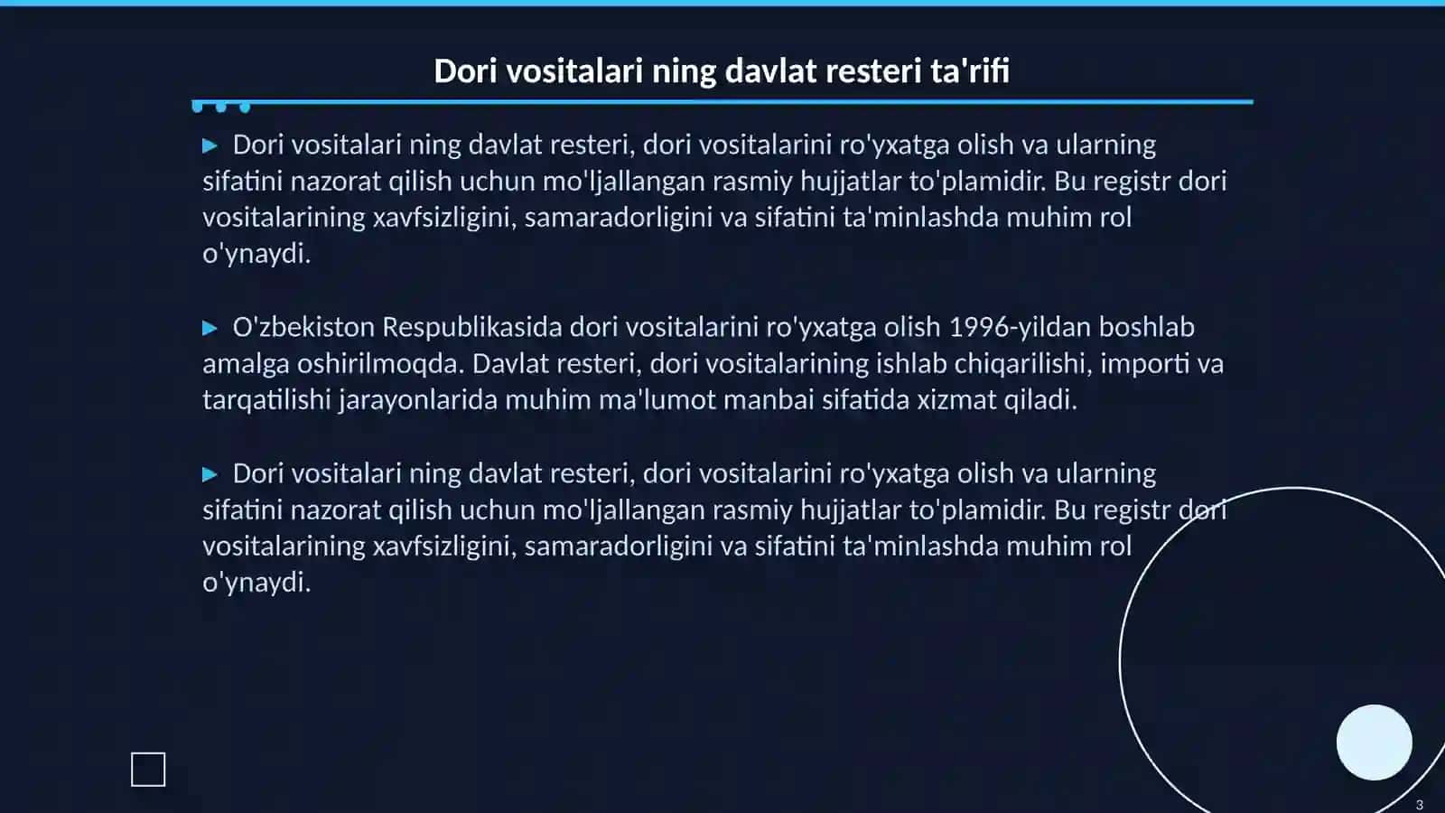 Dori vositalari ning davlat resteri 3