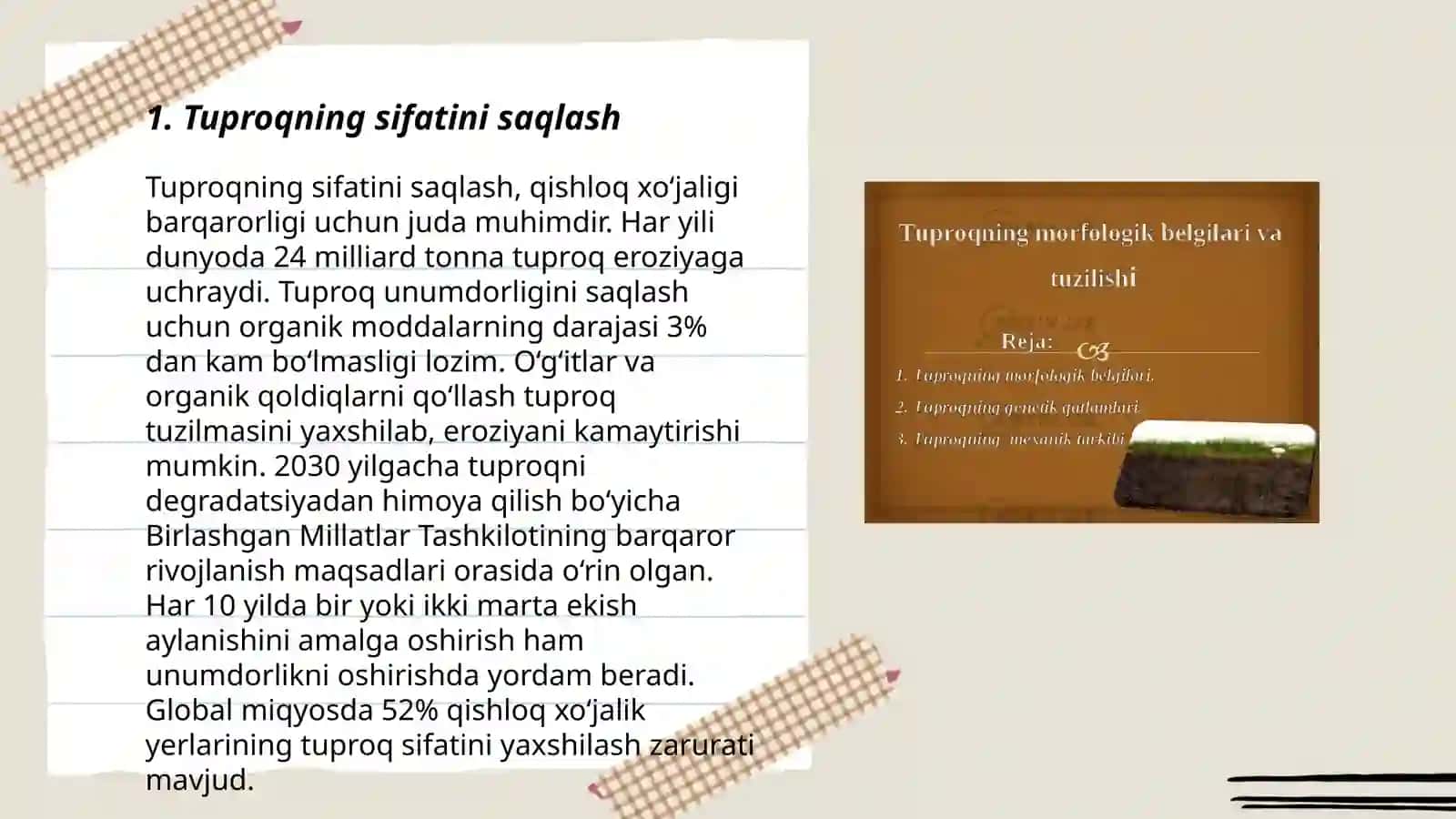 Tuproqning gigiyenik ahamiyati 3