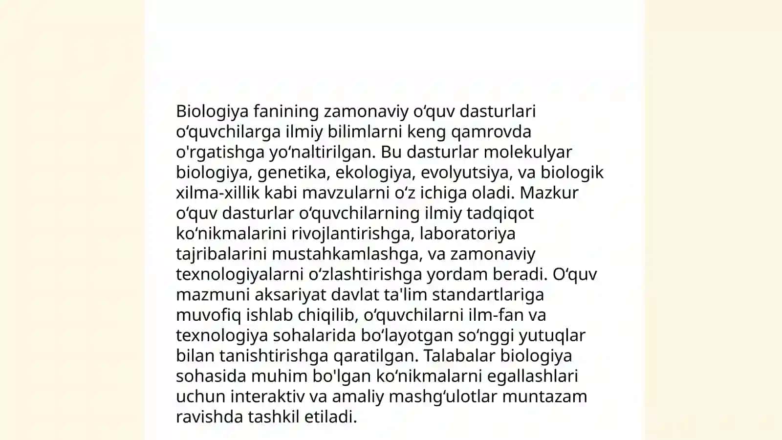 Biologiya o‘qitish metodikasi 3