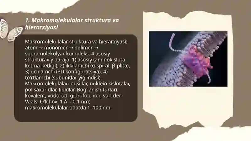 Makromolekulalar biofizikasi 3