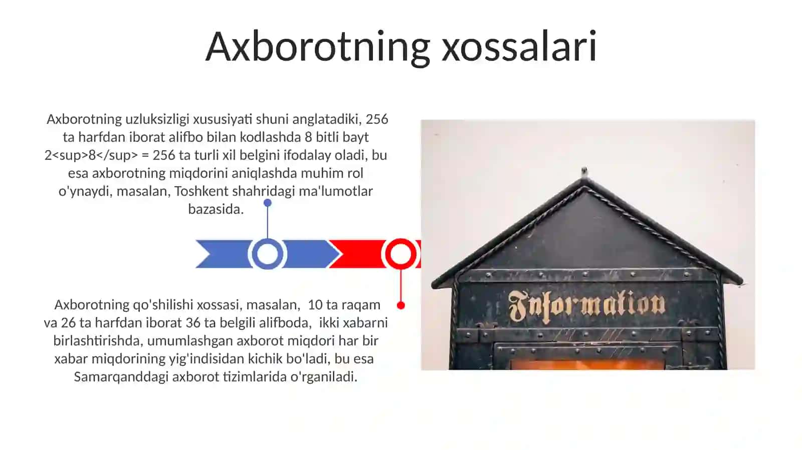 Axborot nazariyasi 3