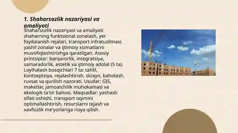 Shahar qurilish va geografiya 3