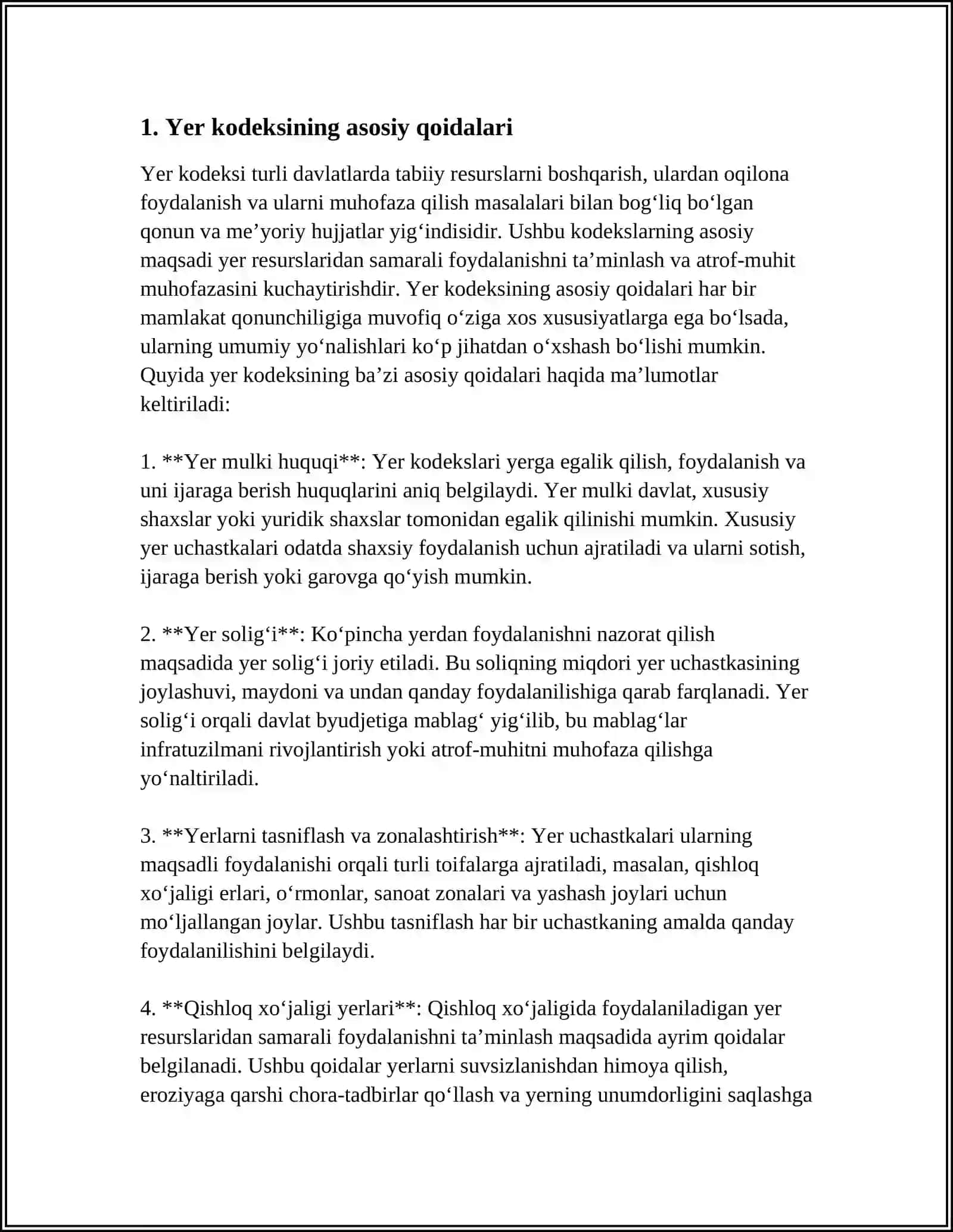 O‘ZBEKISTON RESPUBLIKASI OLIY TA’LIM FAN VA INNOVATSIYA VAZIRLIGI TOSHKENT DAVLAT AGRAR UNIVERSITETI MUSTAQIL ISH 3