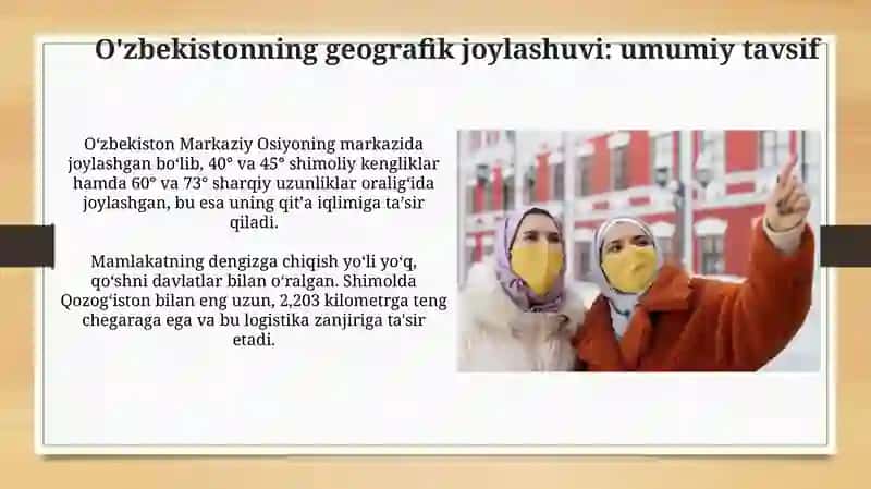 Oʻzbekistonning geografik joylashuvi: umumiy tavsif 3