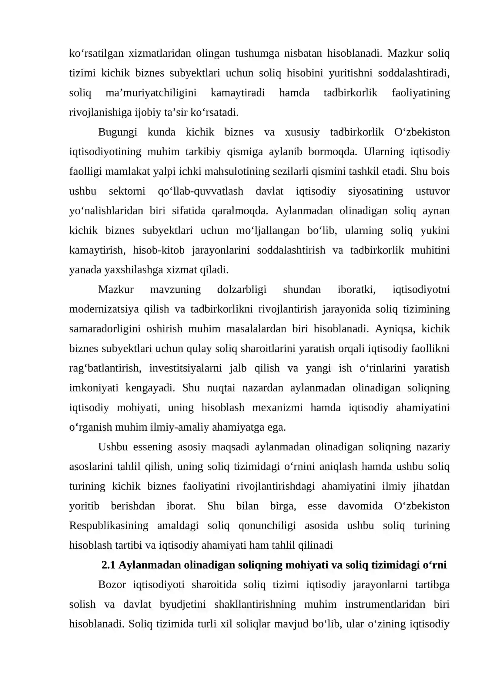 AYLANMADAN OLINADIGAN SOLIQ 3