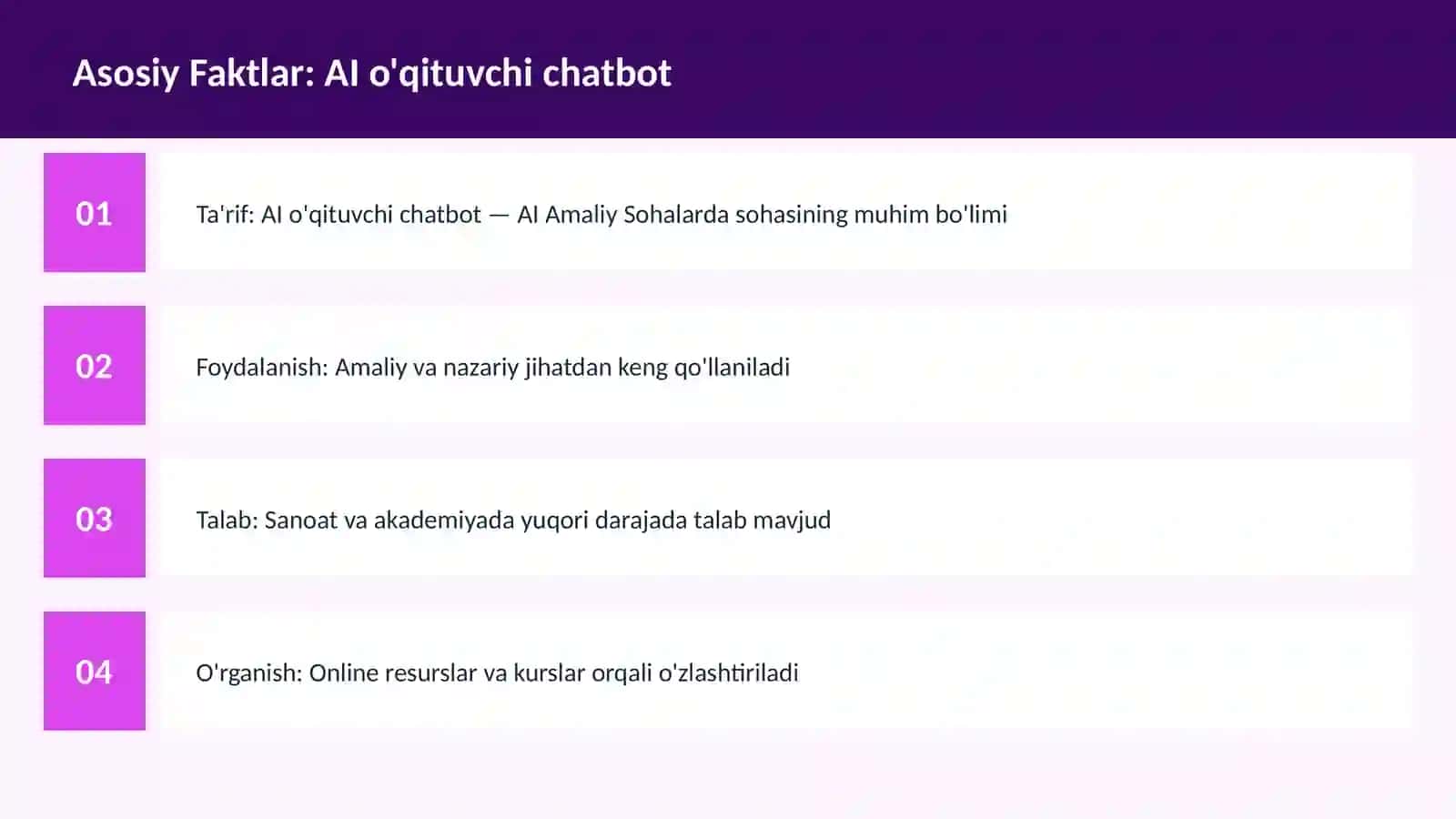 AI o'qituvchi chatbot 3