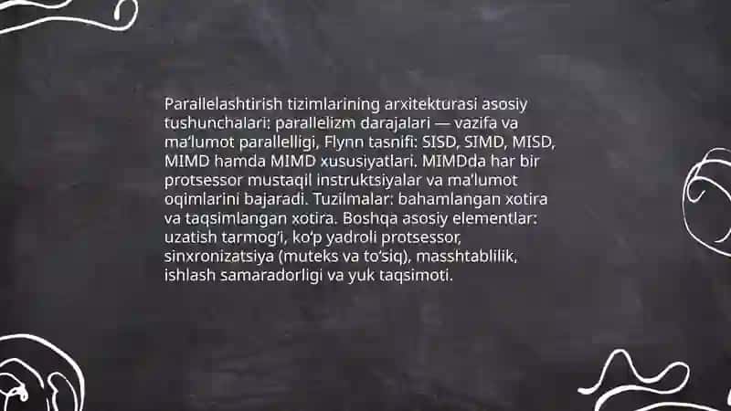 Parallelashtirish tizimlarning arxitekturasi, MIMD arxitekturasi 3
