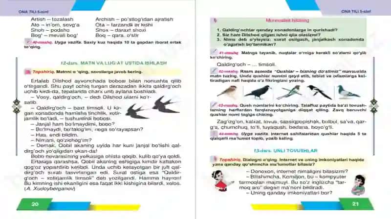 Ona tili biologiya integratsiyasi 3