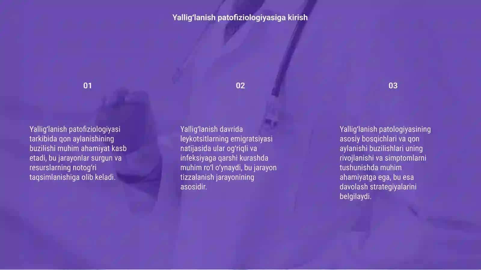 Yalligʻlanish patofiziologiyasi 3