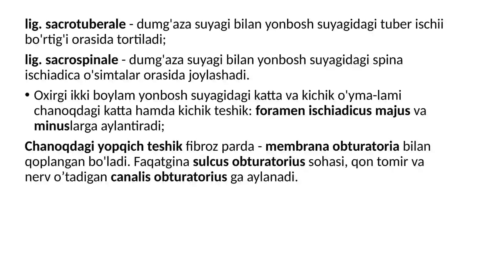 Suyak va bo’g’imlarning rentgen anatomiyasi 3