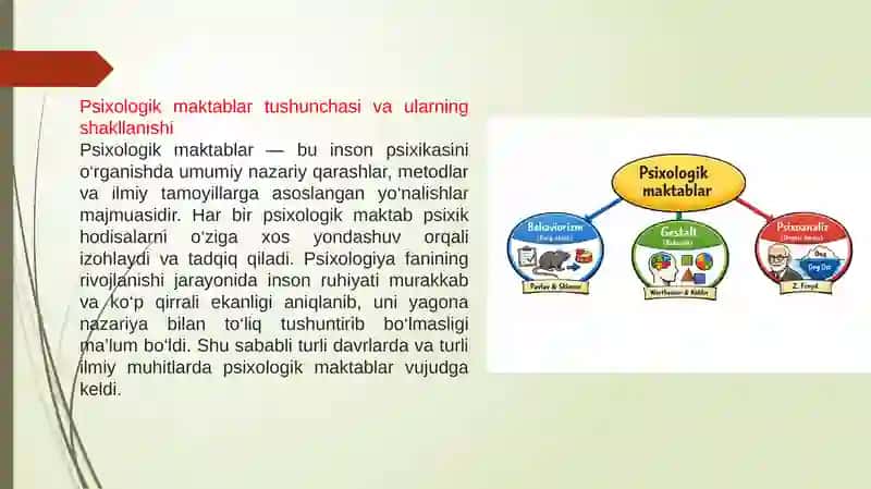 Psixologik maktablar 3