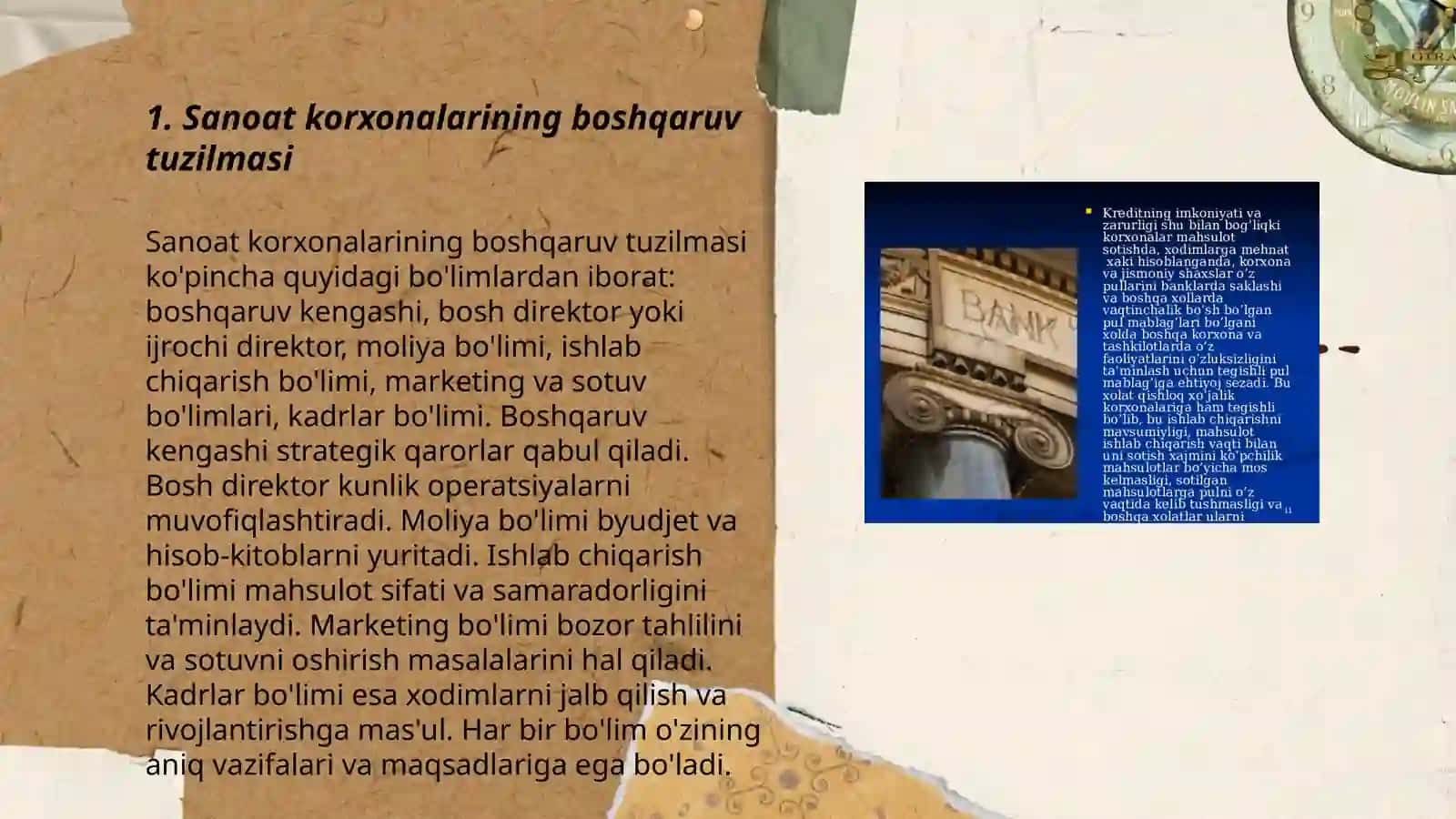 Sanoat korxonalarining oʻziga xos xususiyatlari 3