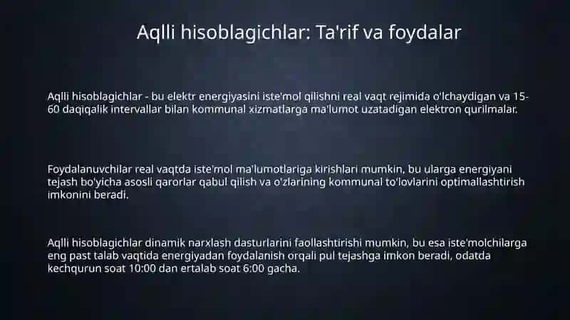 Aqlli hisoblagichlar 3