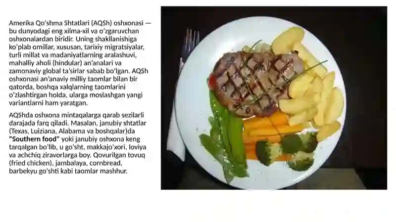 Shimoliy amerika gastronomik holati 3