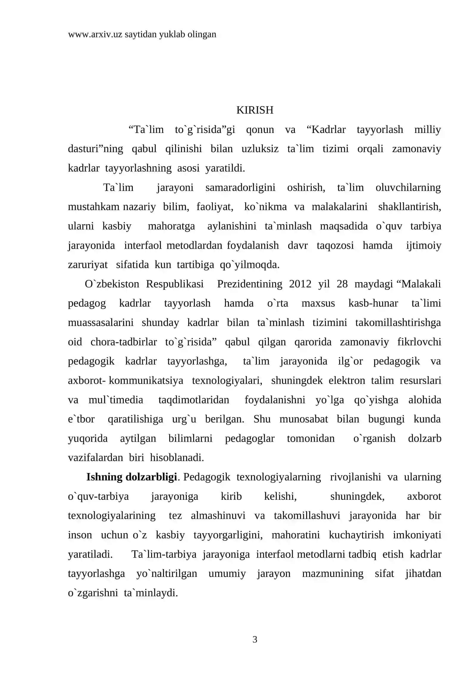 Informatikani o`qitishda interfaol ta’lim va uning didaktik imkoniyatlari 3
