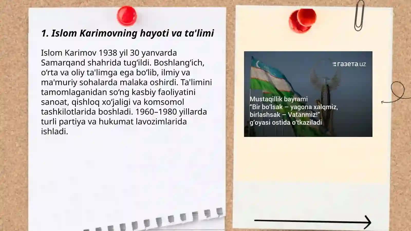 Islom Karimovning hayoti va ta'limi 3