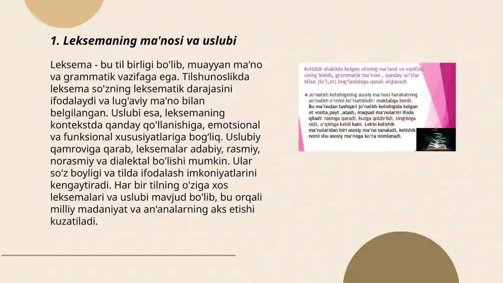 Leksik uslubiyat 3