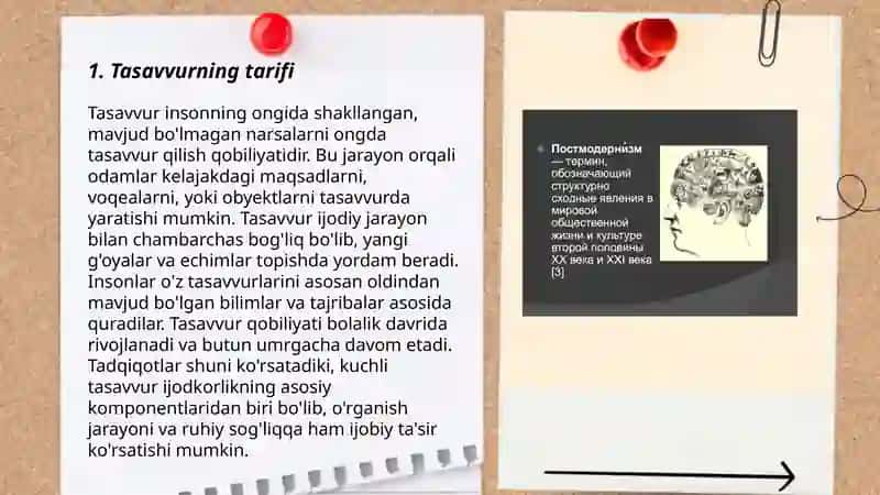 Tasavvur haqida tushuncha 3