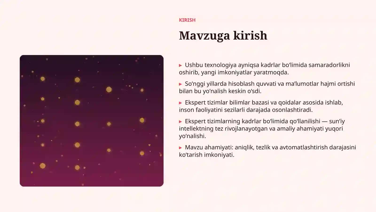 SUNʼIY INTELLEKT • PROFESSIONAL TAQDIMOT 3