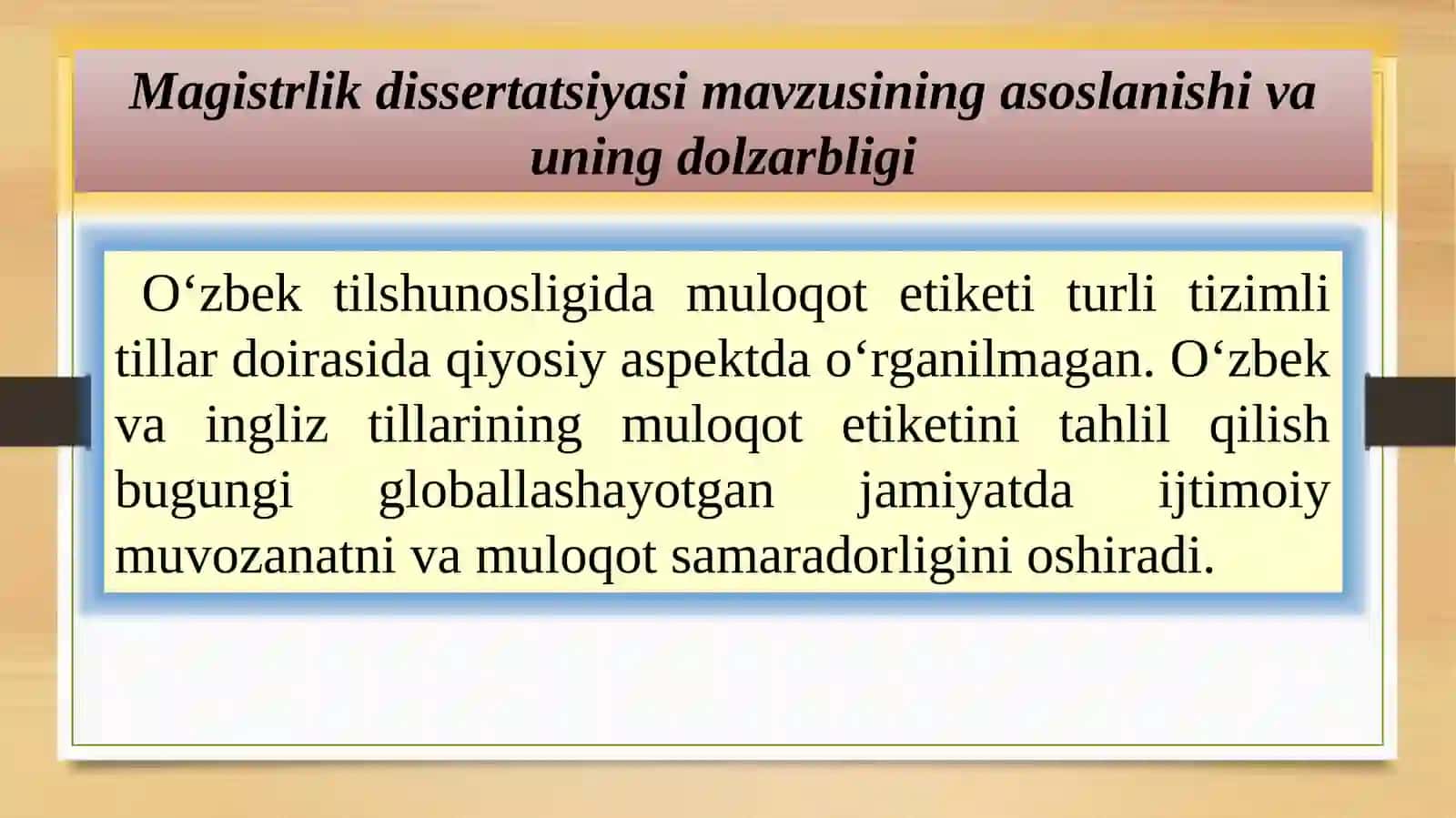 Turli tizimli tillarda muloqot etiketi tahlili 3
