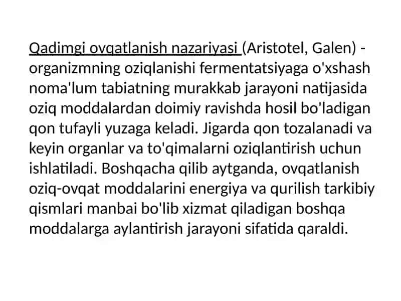 Ovqatlanishning mahsulotlar kimyoviy tarkibi 3