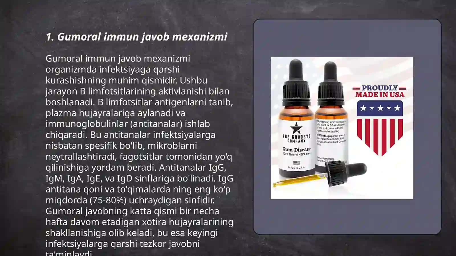 Gumoral immun javob 3
