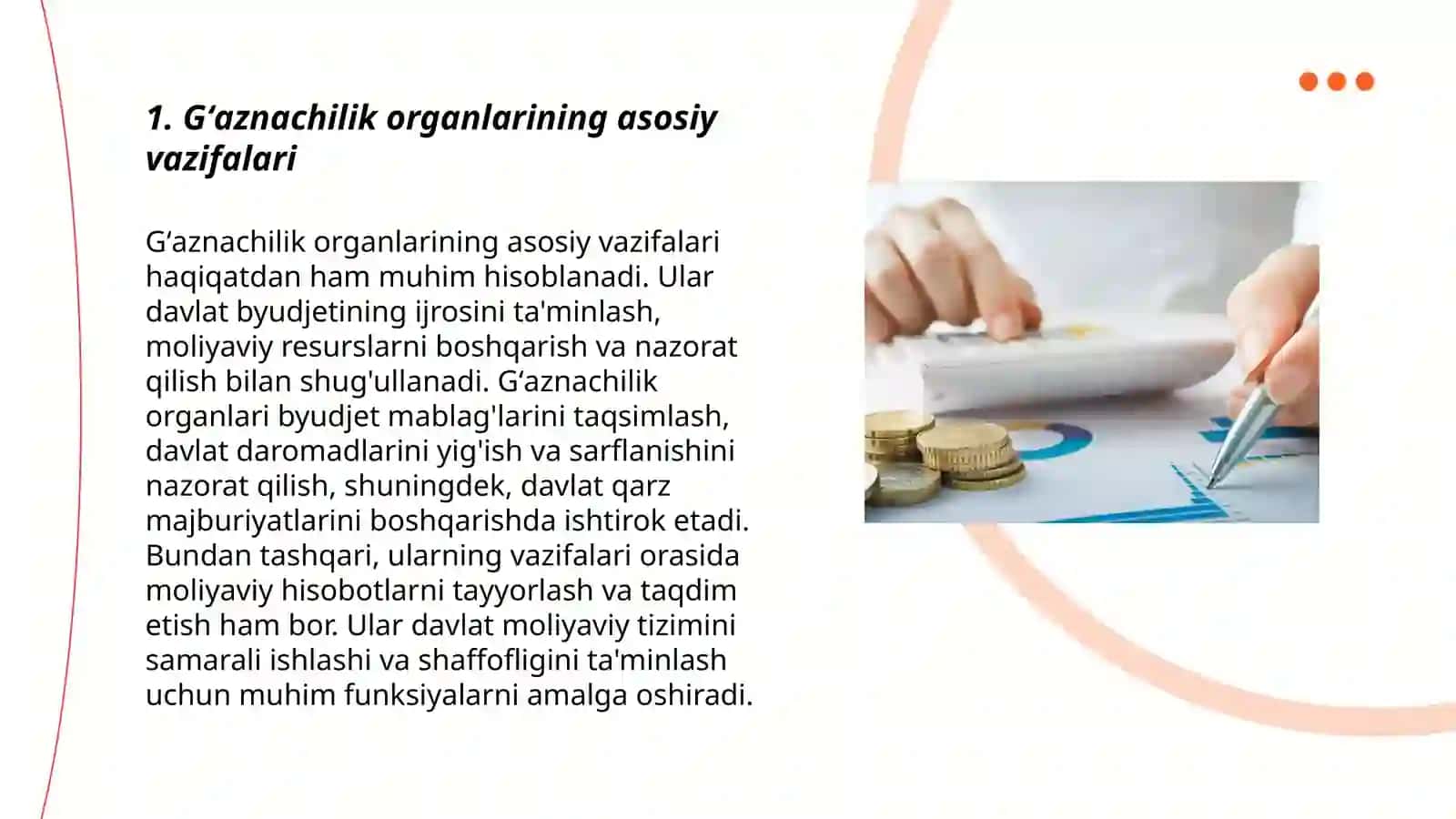 Gʻaznachilik organlari faoliyati mexanizmi 3