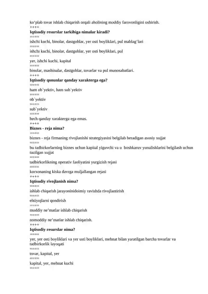 Iqtisodiy faoliyat 3