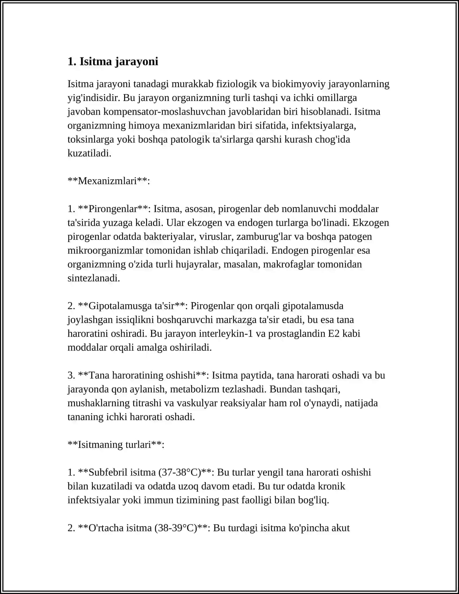 ISITMANING GIPERTERMIYADAN FARQLOVCHI XOSSALARI 3