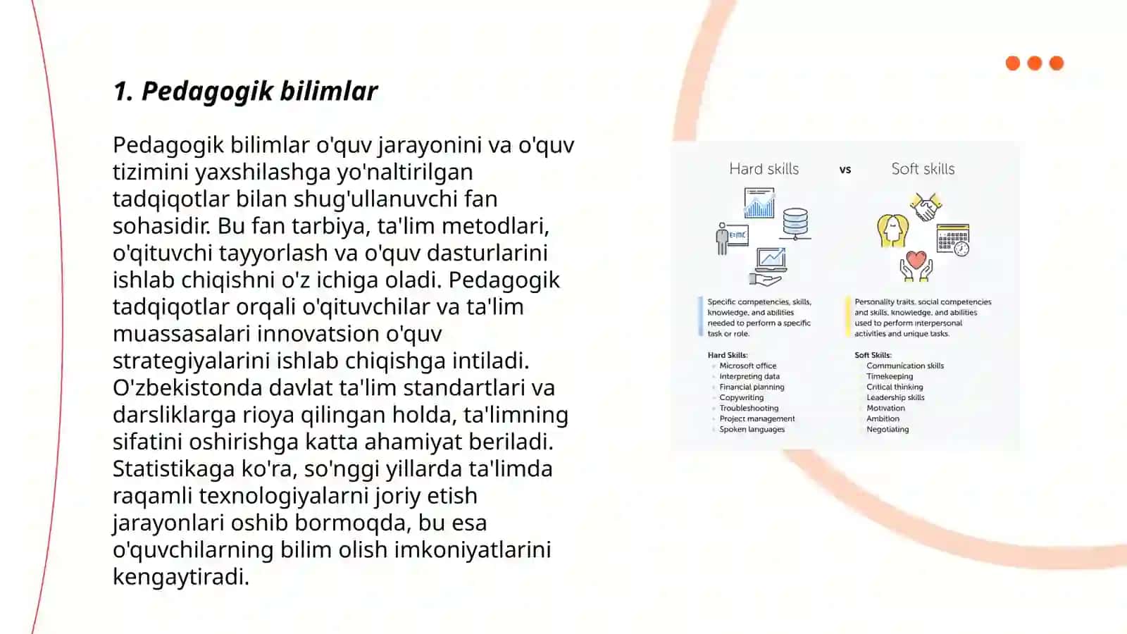 Ofitser pedagogik mahoratining tarkibiy qismlari 3