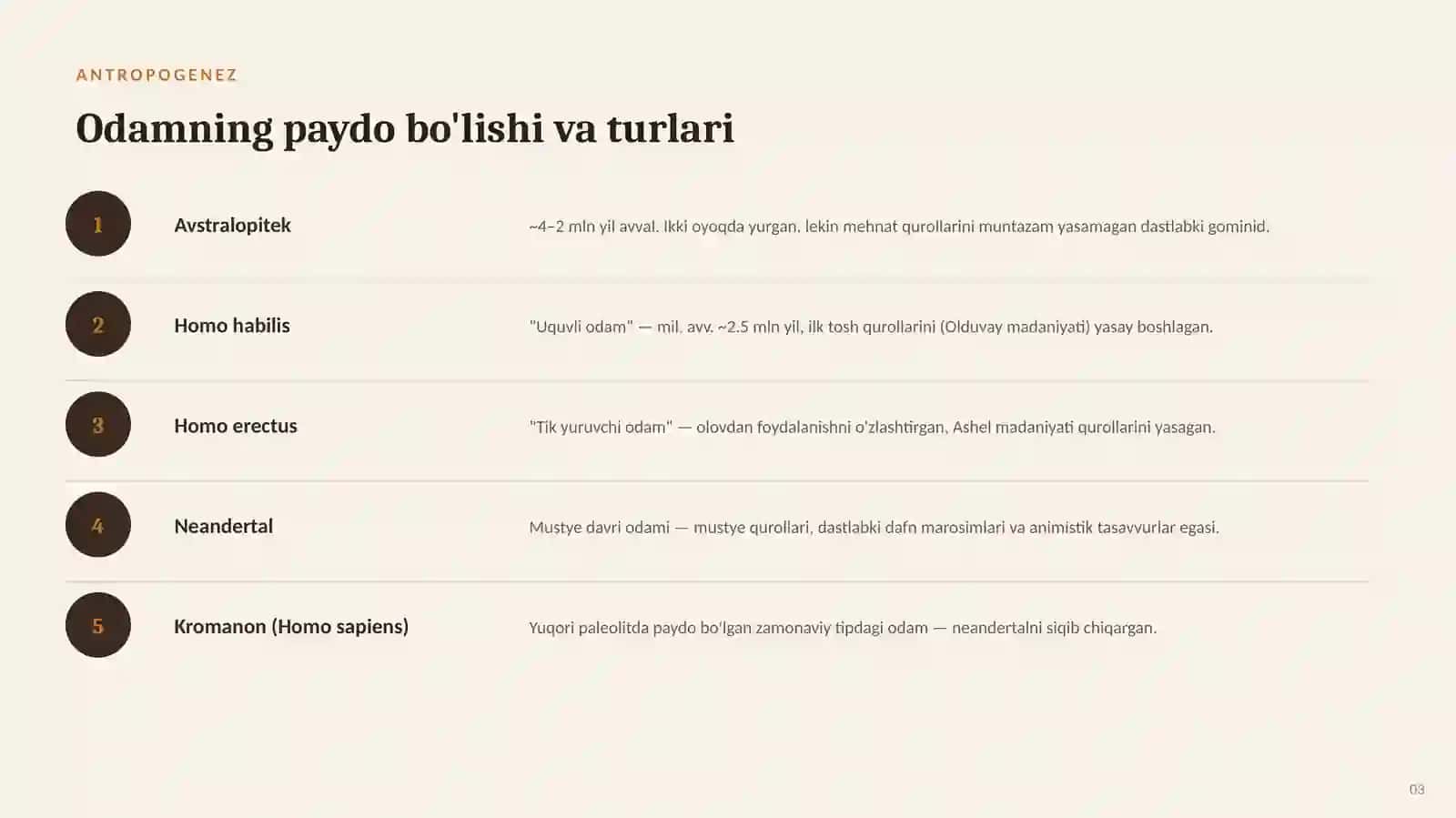 TARIX — ENG QADIMGI DAVR 3