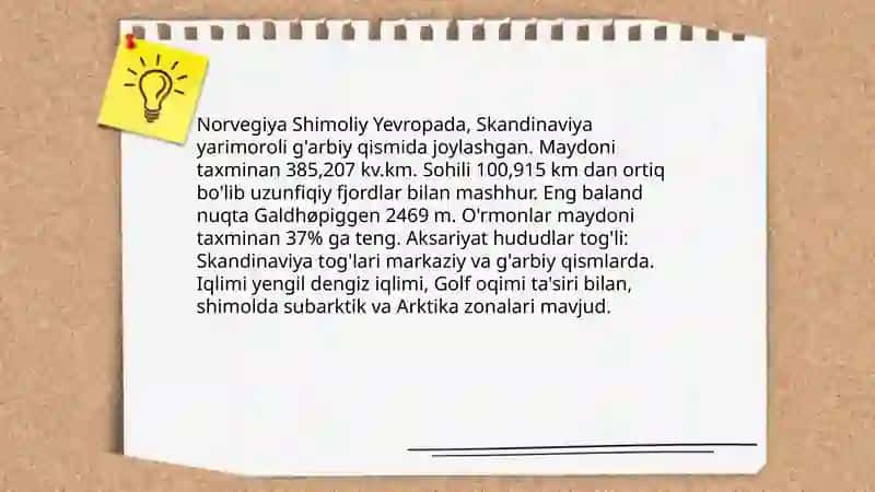 Norvegiya geografiyasi 3