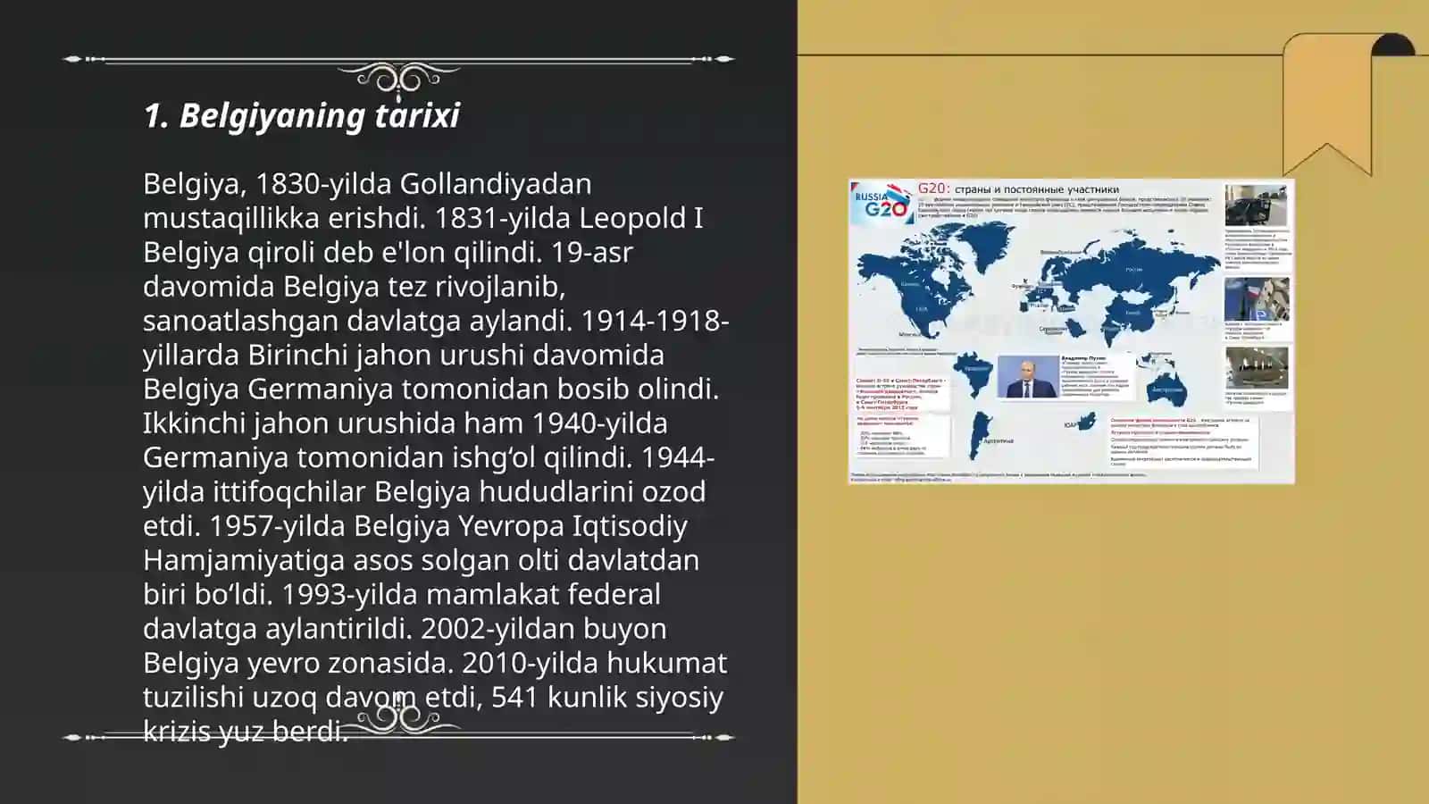 Belgiya va Paragvay Davlatlari Tarixi 3