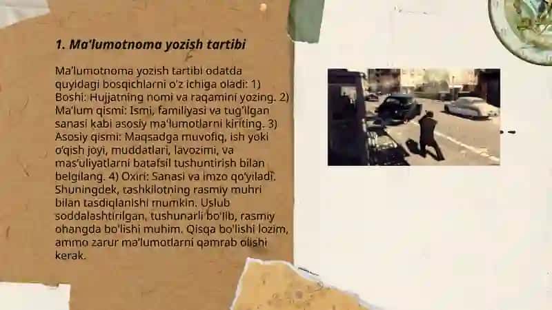 Maʼlumotnoma yozish tartibi 3