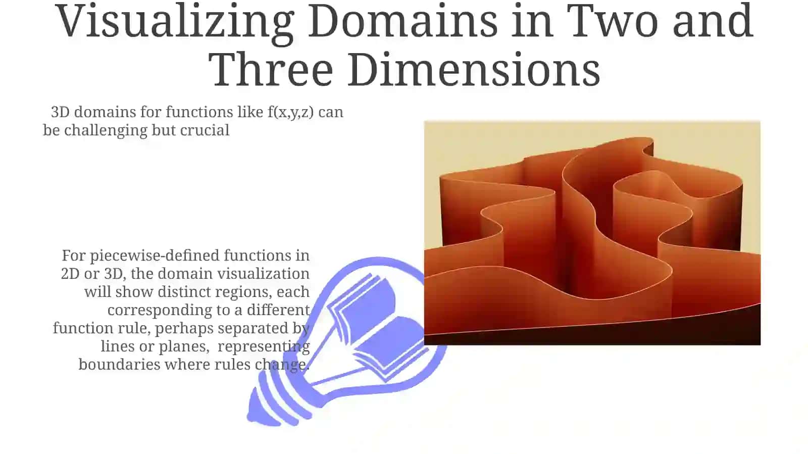 Definition of a multivariable function domain of Definition 3