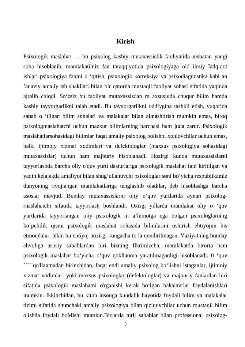 Psixologik maslahat 3
