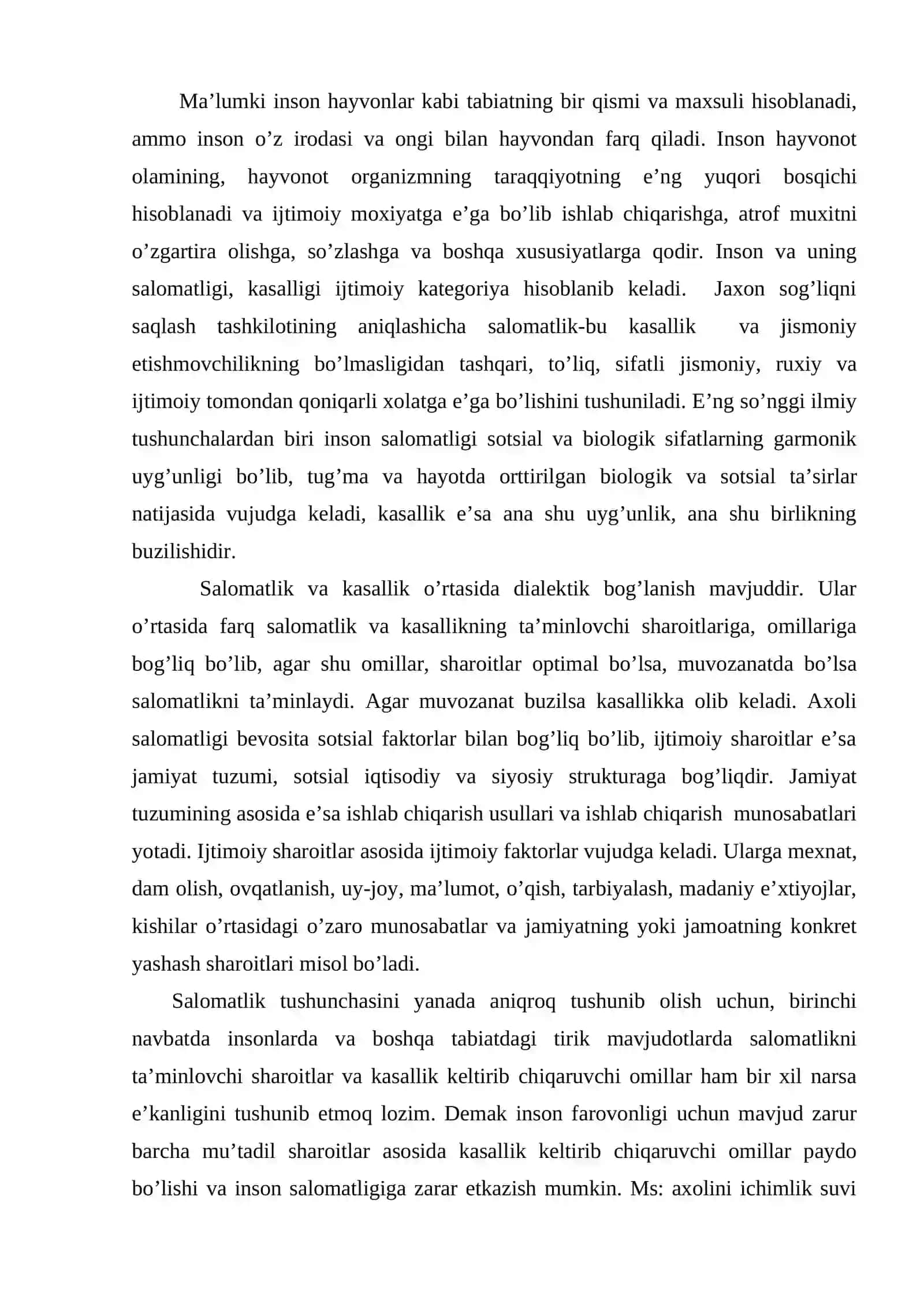 Axoli salomatligi va uni o’rganish usullari 3